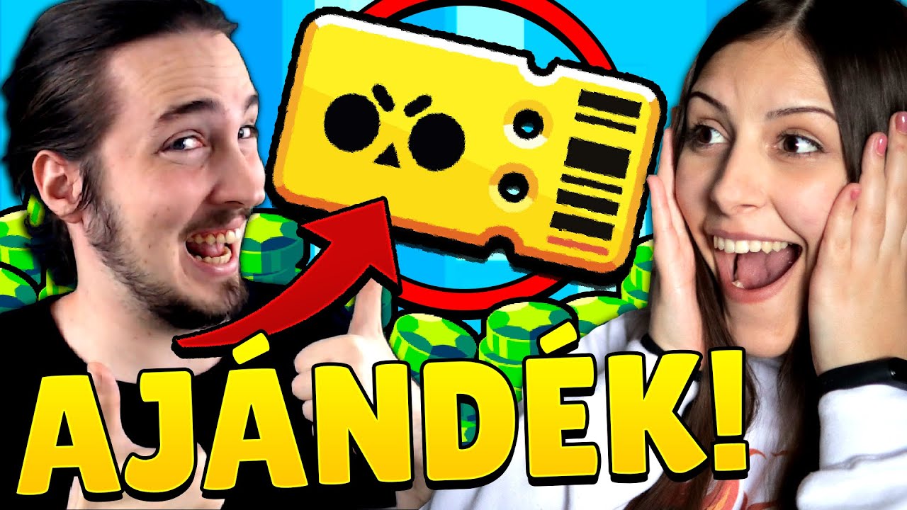 TITOKBAN MEGVETTEM NEKI A BRAWL PASST! / Brawl Stars Ládanyitás Magyarul