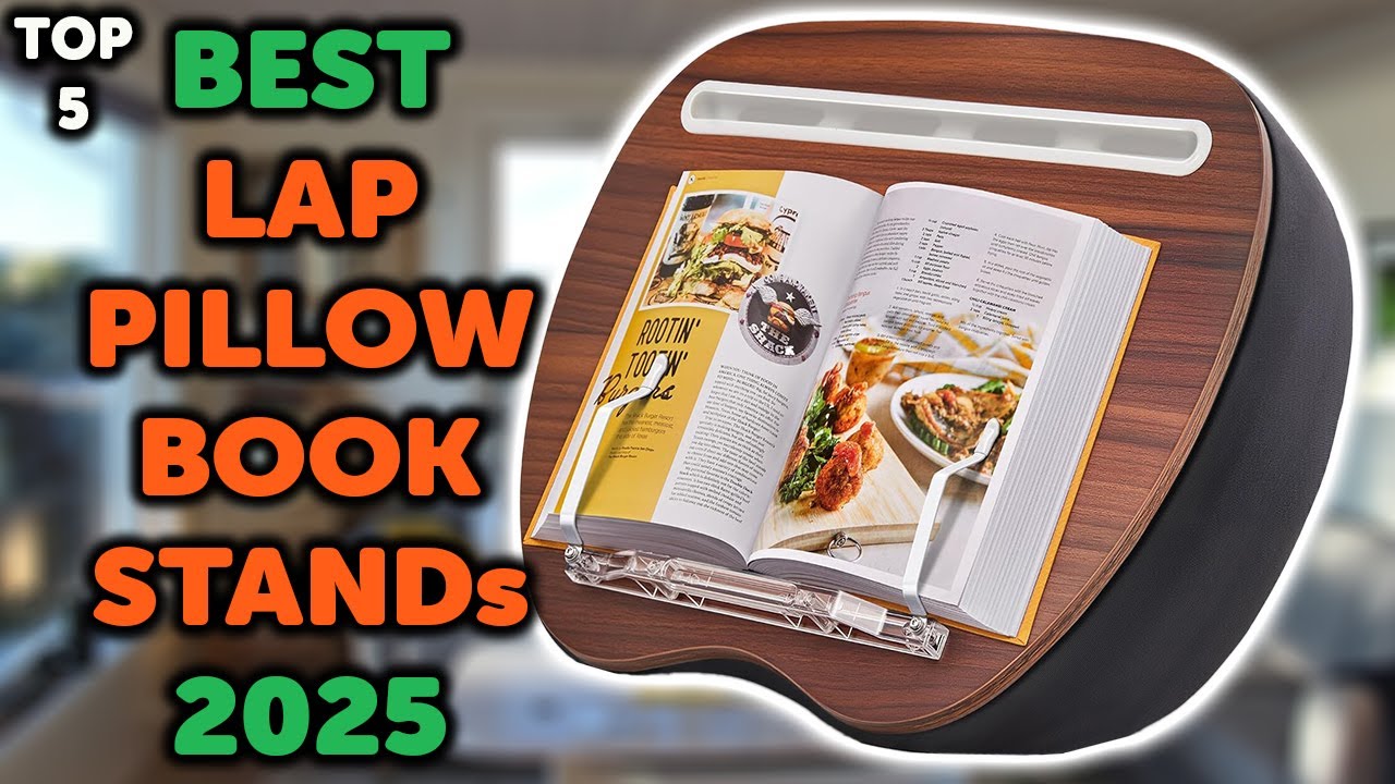 5 Best Pillow Book Stand 2025 | Top 5 Lap Beanbag Book Stand in 2025