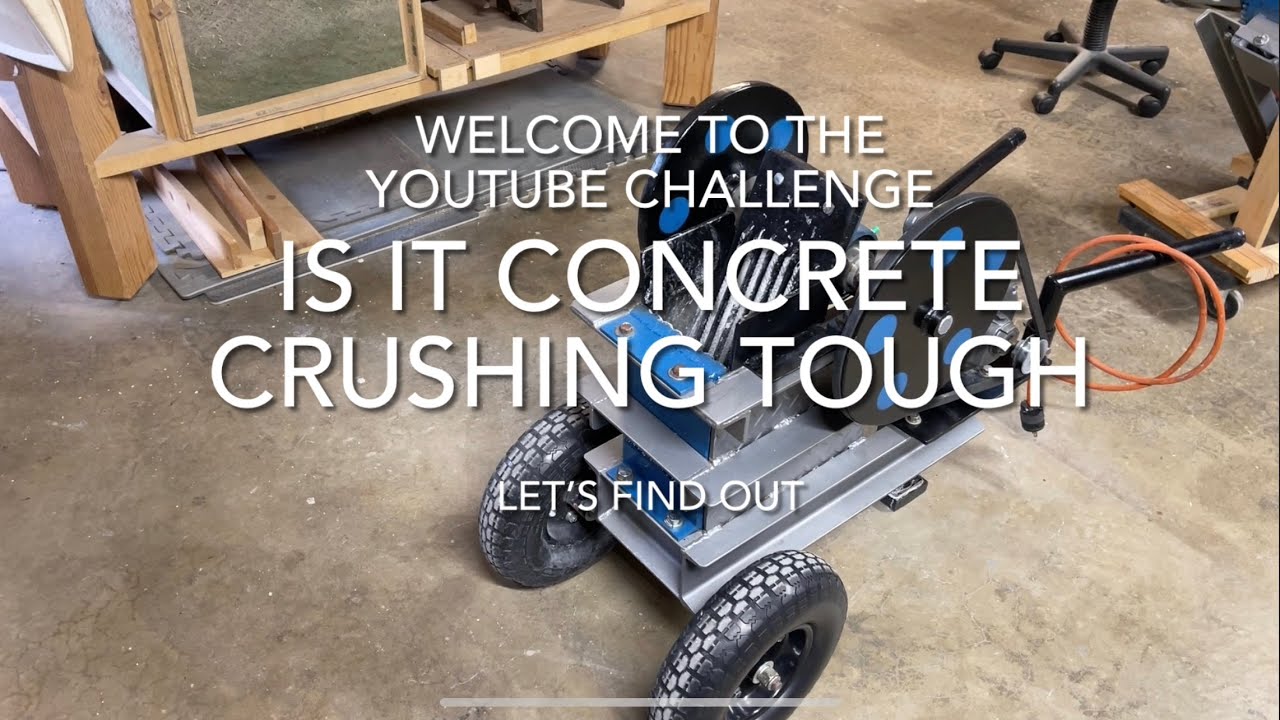 CONCRETE CHALLENGE is it CONCRETE CRUSHING TOUGH??