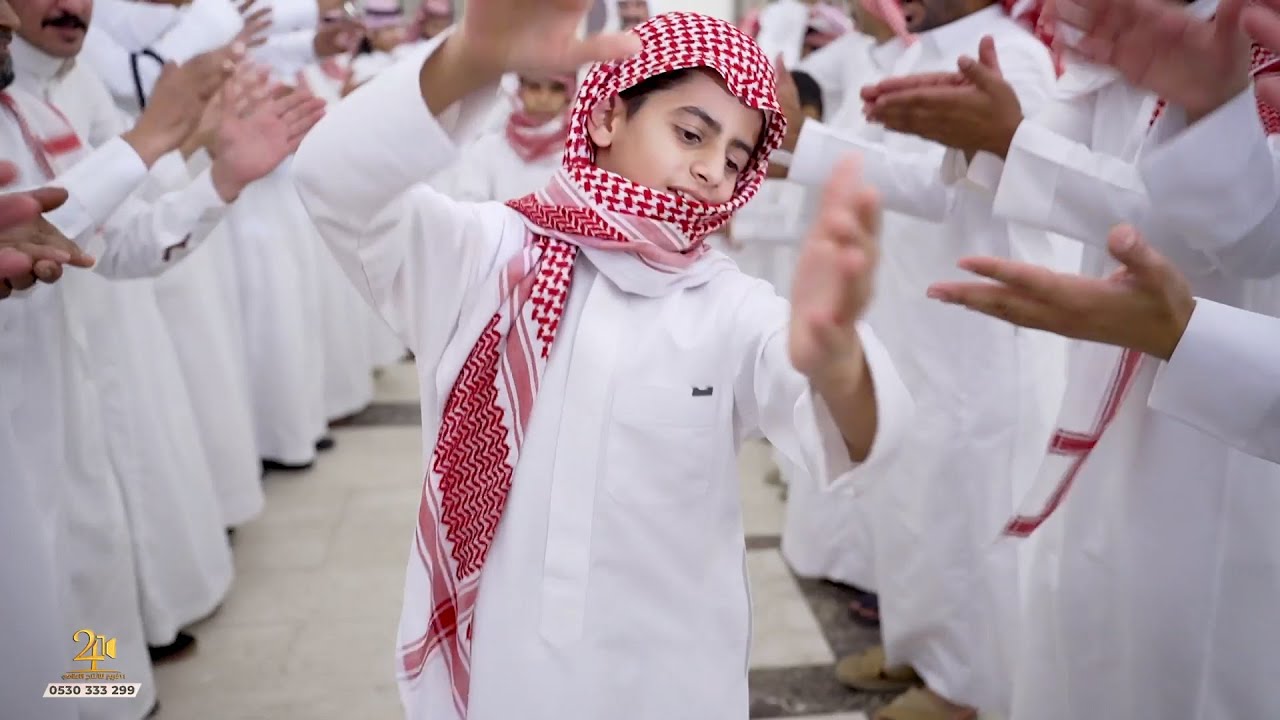 أفضل طفل يلعب دحة - الفنان حازم الوابصي  في حفل زواج الشاب مشعل صالح الوابصي
