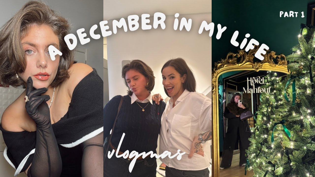 VLOGMAS : MON SAPIN, DES MARCHÉS DE NOËL ET DE LA BONNE HUMEUR 