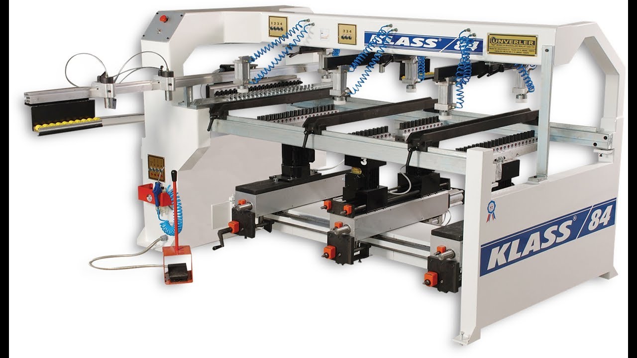 KLASS 4X21 DÖRT KAFALI ÇOKLU DELİK MAKİNESİ