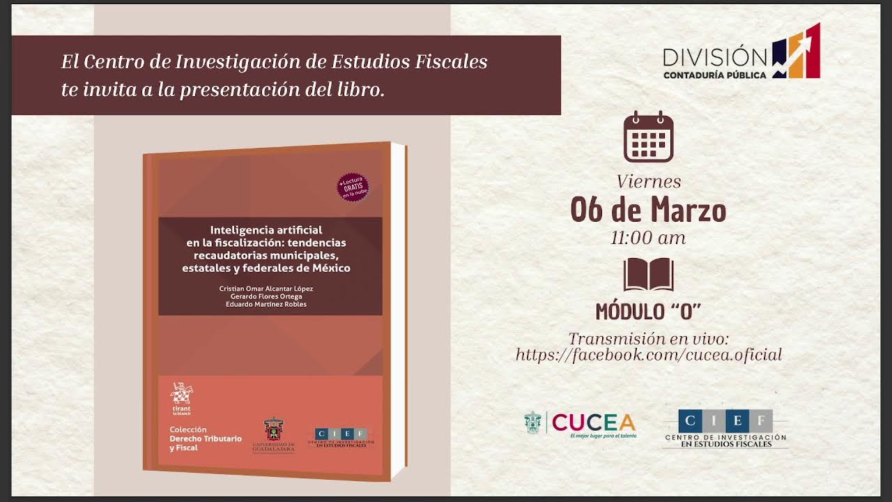 Presentación del Libro: Inteligencia Artificial en la Fiscalización