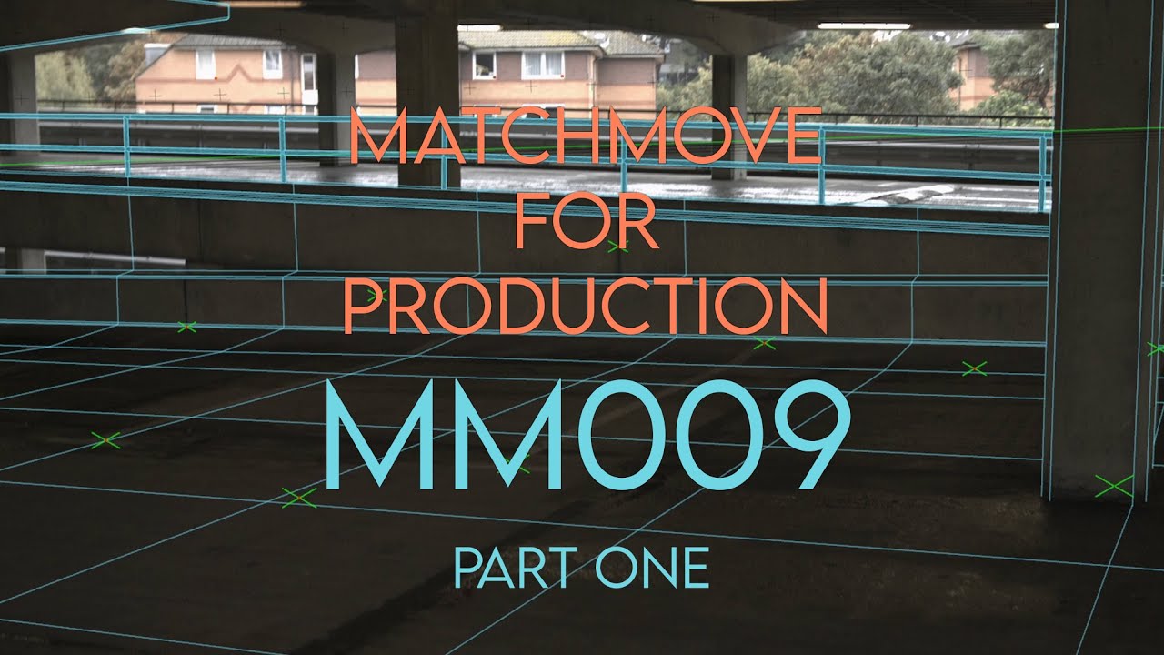 3DEqualizer - Matchmove For Production - Camera Tracking - MM009 - Part One