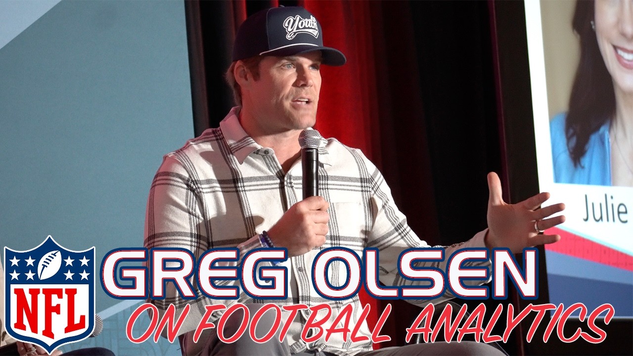 Greg Olsen on Analytics Evolving in Football, Relaying Data as a Broadcaster & The Tush Push Debate