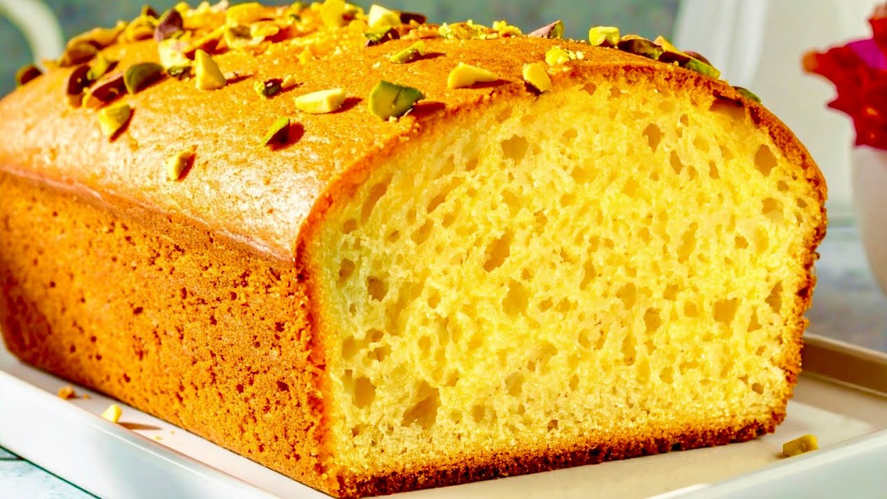 Der berühmte französische JoghurtKuchen in 5 Minuten, der auf der Zunge zergeht!