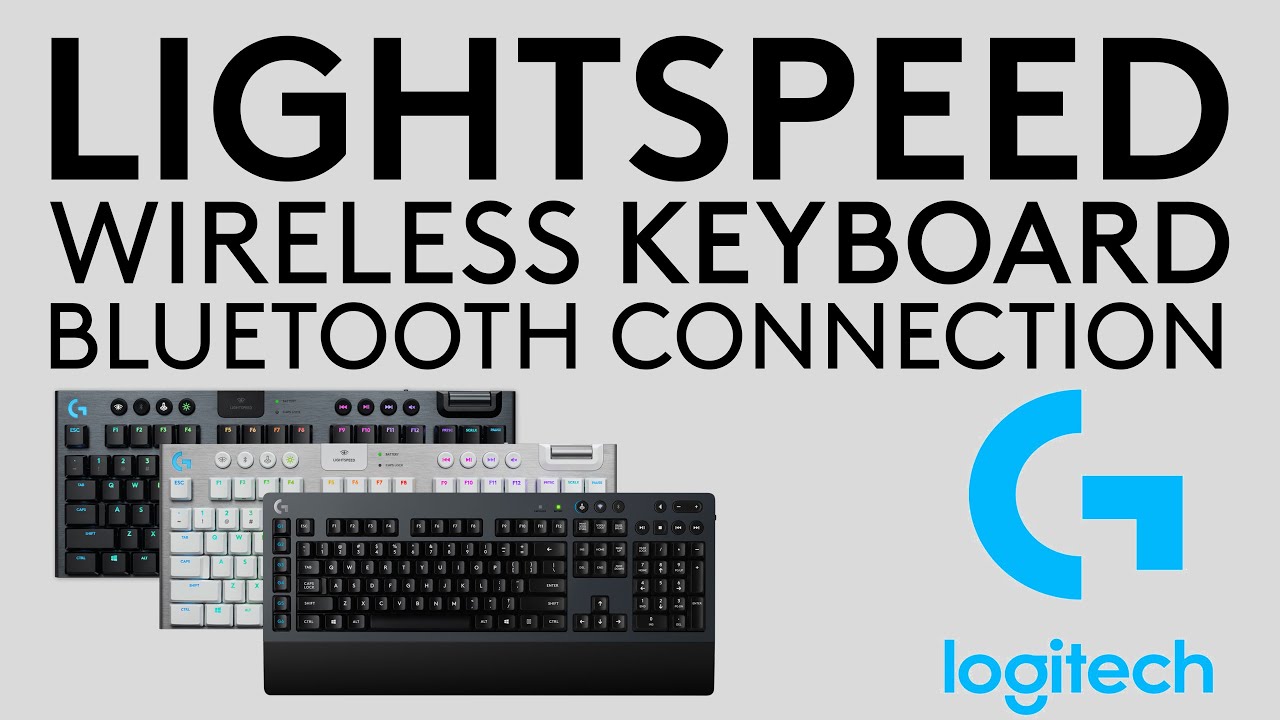 How to connect your Logitech LIGHTSPEED Wireless Keyboard with Bluetooth
