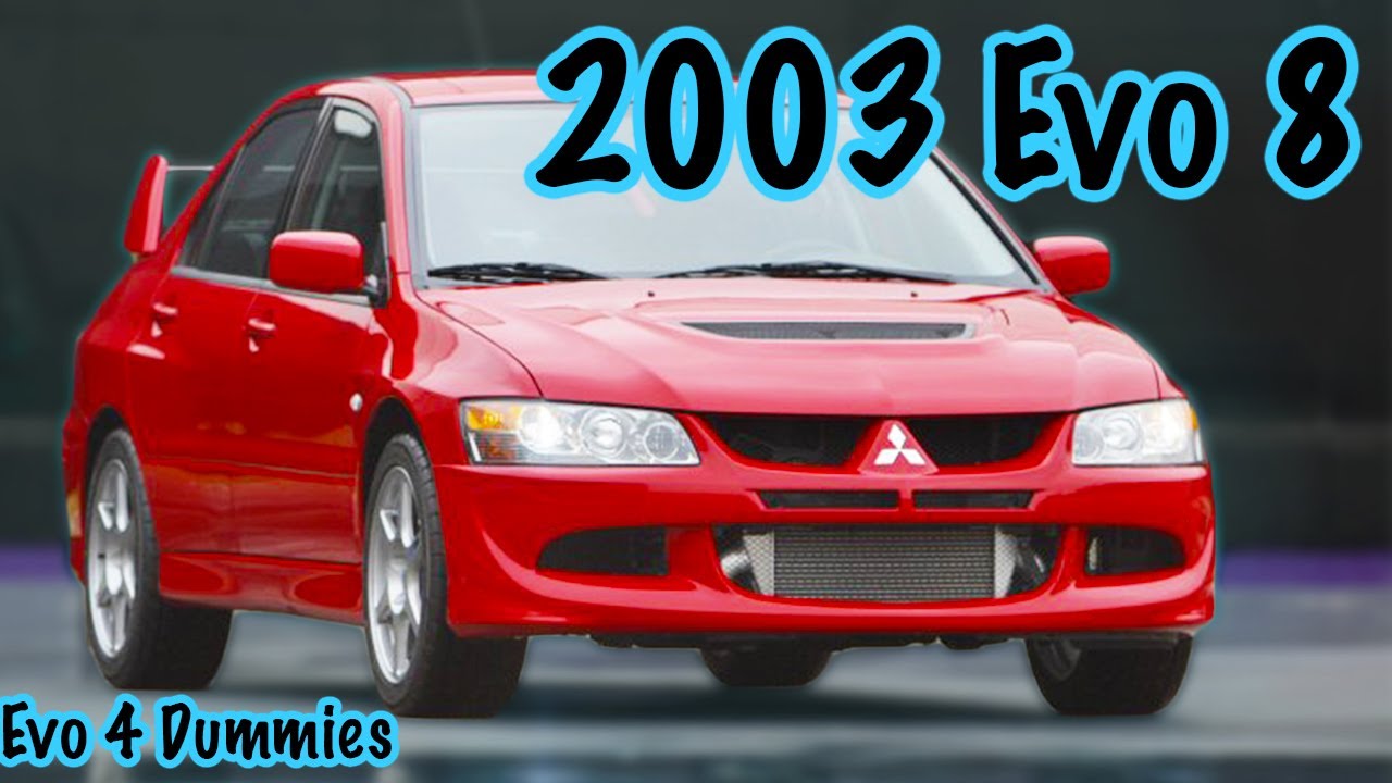 Everything About the 2003 Mitsubishi Evo 8!