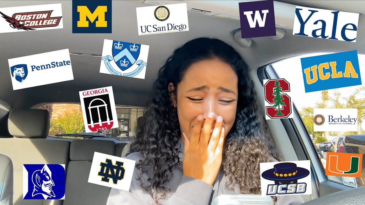 COLLEGE DECISION REACTIONS 2024 (T20’s, IVY’s, UC’s)