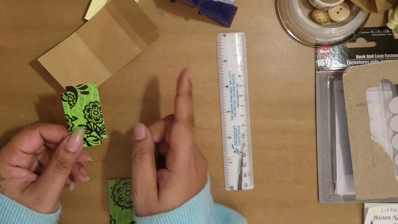 👉Инструкция по изготовлению мини-подставки для стикеров Post-it ~ Вроде бы😉