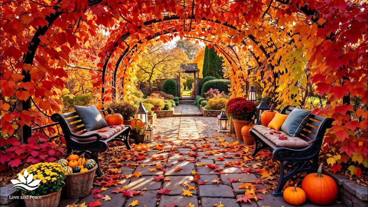 平和宁静的音乐🍂美丽的秋日景色，助您放松身心，抚平焦虑