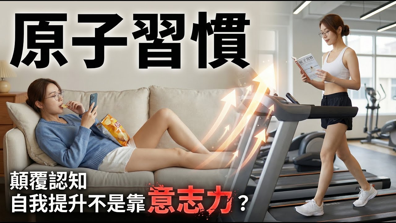 《 #原子習慣 》懶人專用 4 大法則：不再靠意志力硬撐！