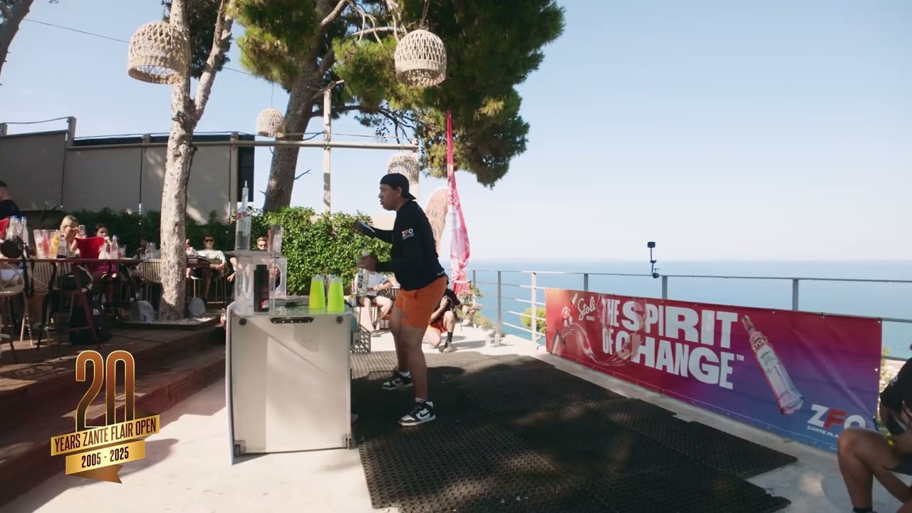 JORGE MONEDA &bull; Finals Zante Flair Open 2025 &bull; Movida Sky Bar