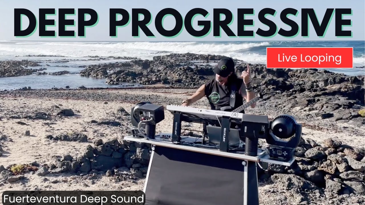 Fuerteventura BEST VIEW ▪ Progressive House ▪ LIVE LOOPING Mix 2025