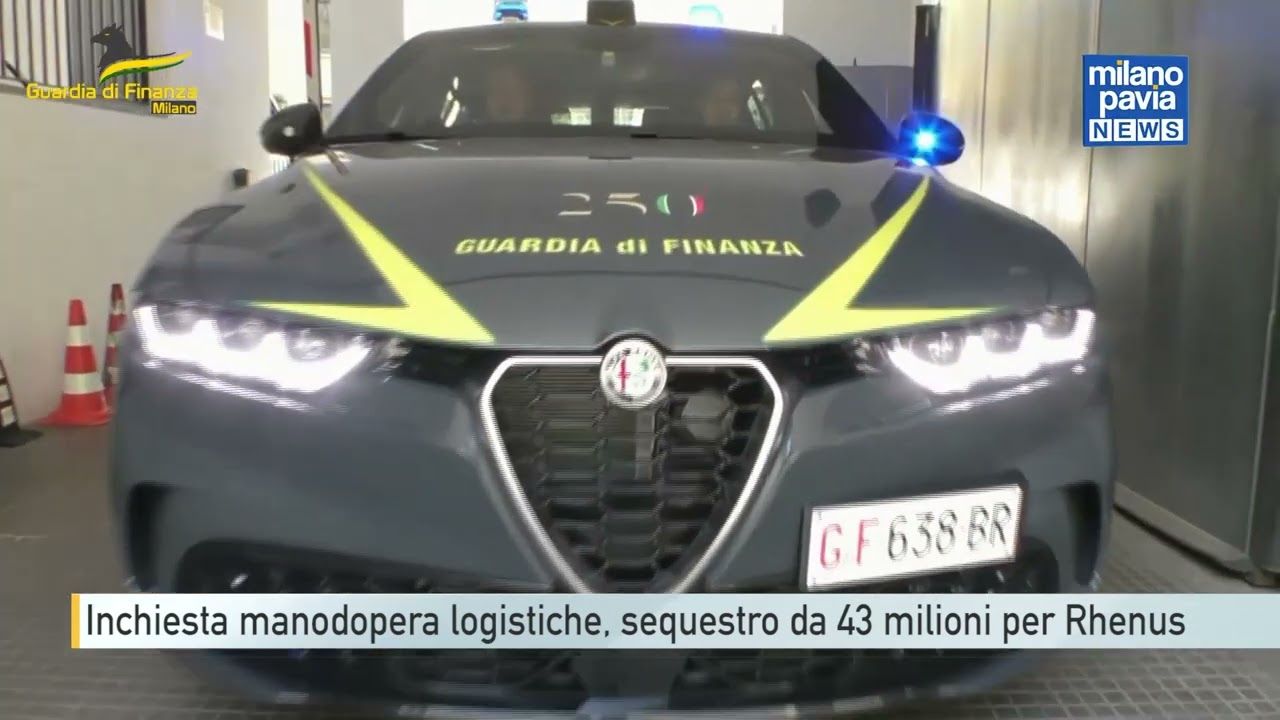 Sfruttamento dei lavoratori e frode fiscale, maxi sequestro alla logistica Rhenus