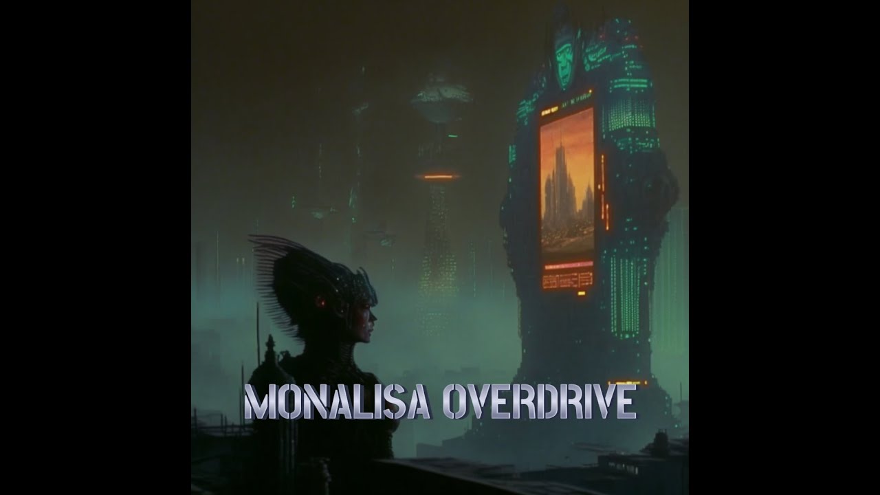 80's Dark Cyberpunk Film Monalisa Overdrive by William Gibson
