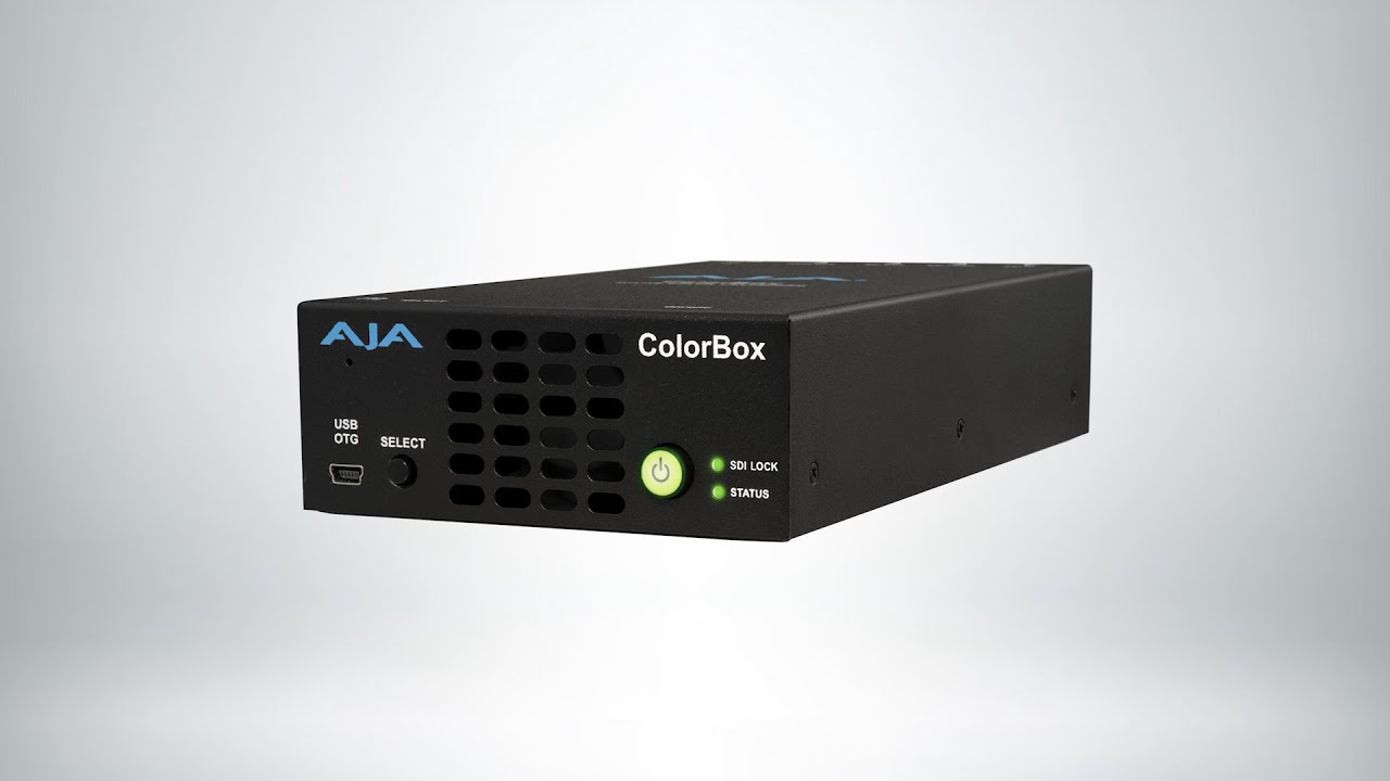 AJA Video Systems Showcases ColorBox Converter at SMPTE 2022