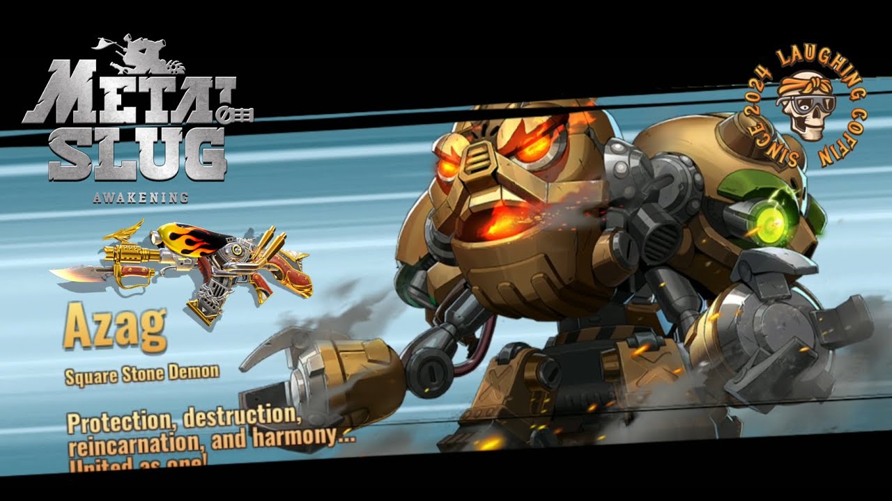 Azag | Square Stone Demon | United as one! | Joint Operation - Abyss | Metal Slug: Awakening