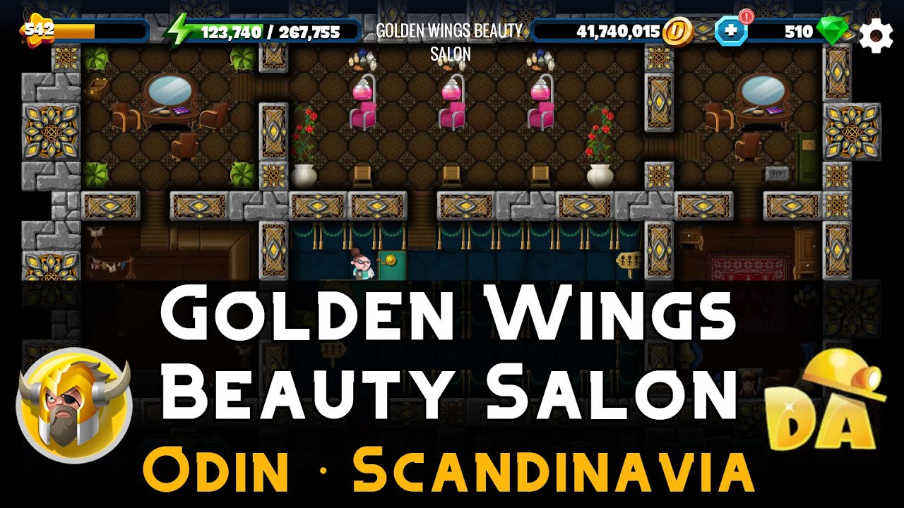 Golden Wings Beauty Salon | Odin #12 | Diggy's Adventure