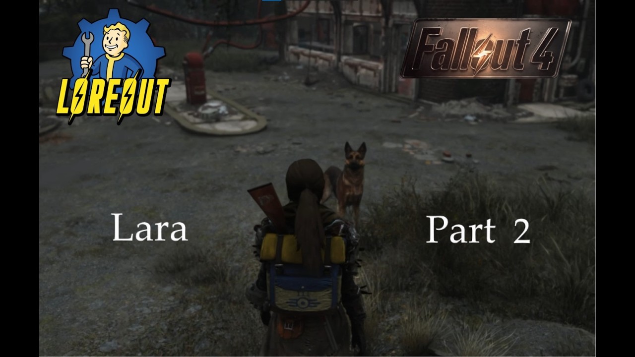 Lara Croft - LoreOut - Fallout 4 - Part 2: Red Rocket Truck Stop - Sunshine Tidings Co-op