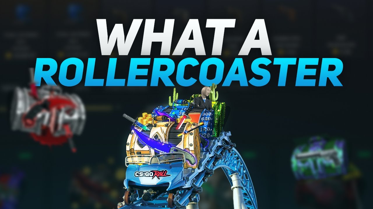 WHAT A ROLLERCOASTER?! (CSGOROLL CASE OPENING)
