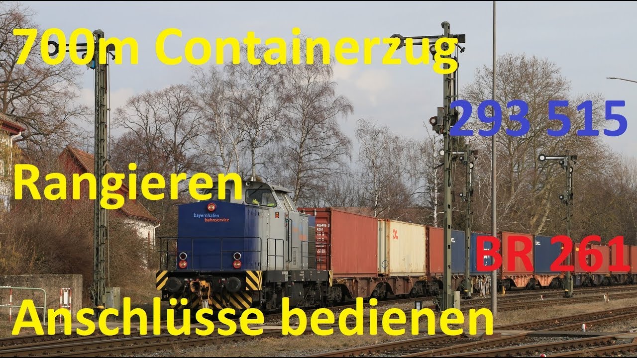 Ganz schön was los im Hafenbahnhof Aschaffenburg - Alex E