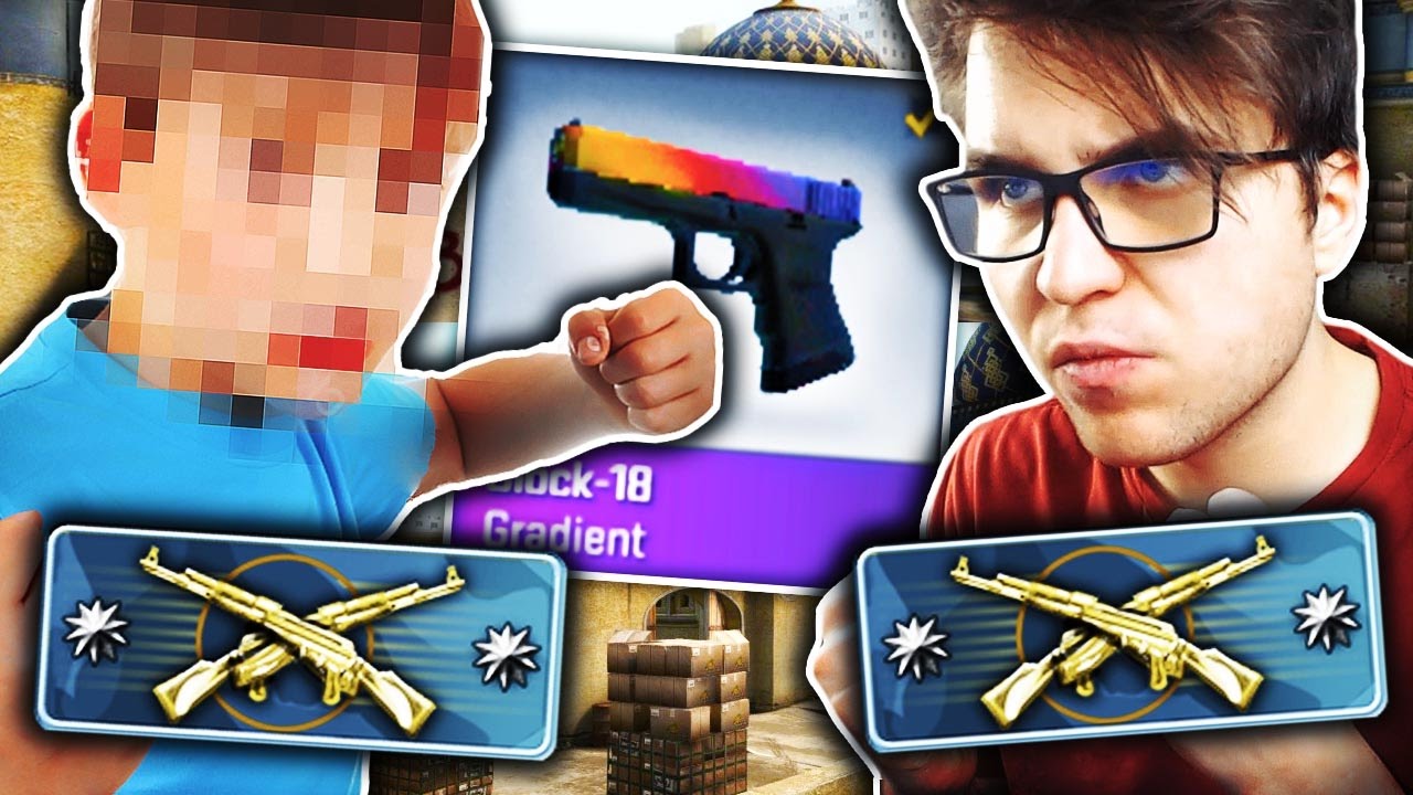 GLOCK FADE CHALLENGE (1 VS 1) - MGE