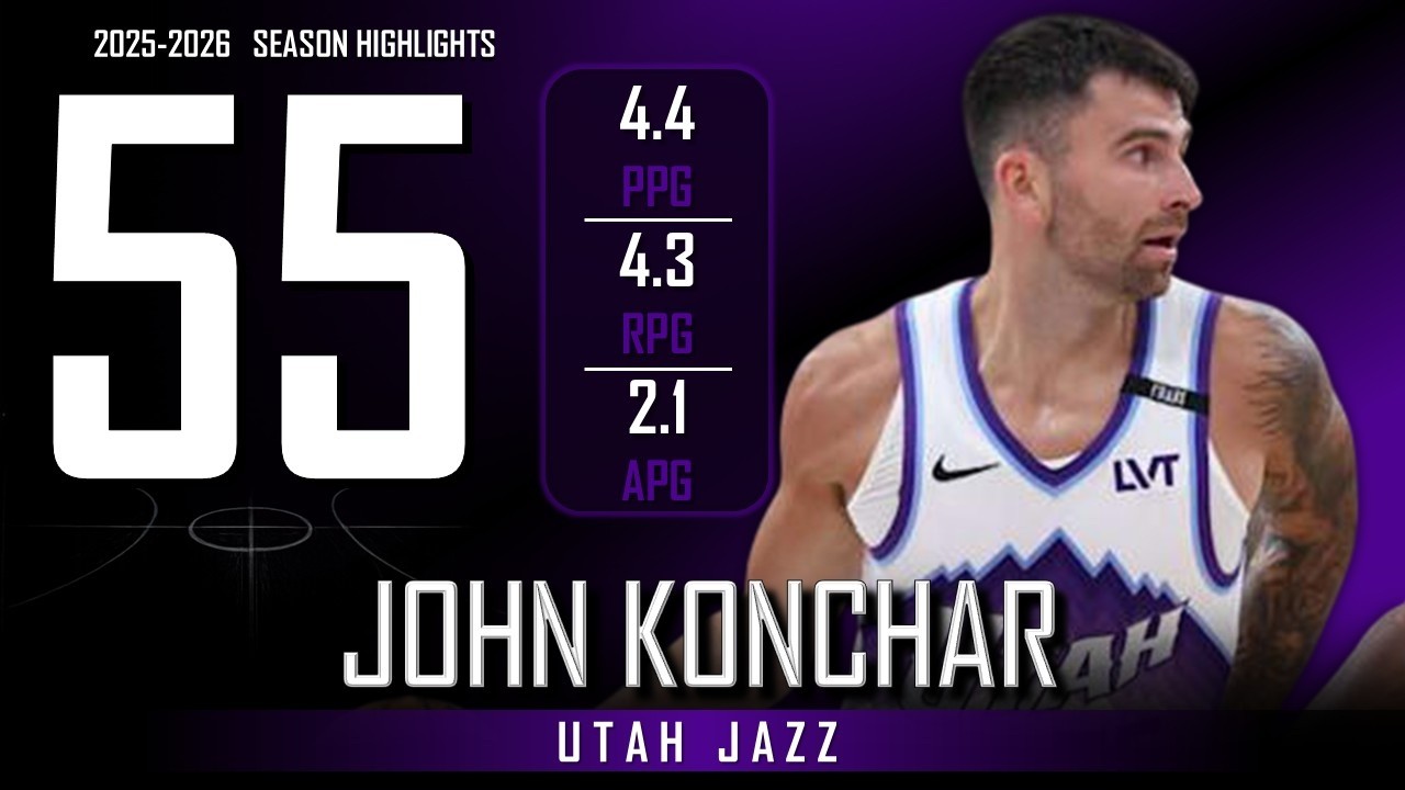 John Konchar || 2025-2026 Utah Jazz/Memphis Grizzlies Highlights