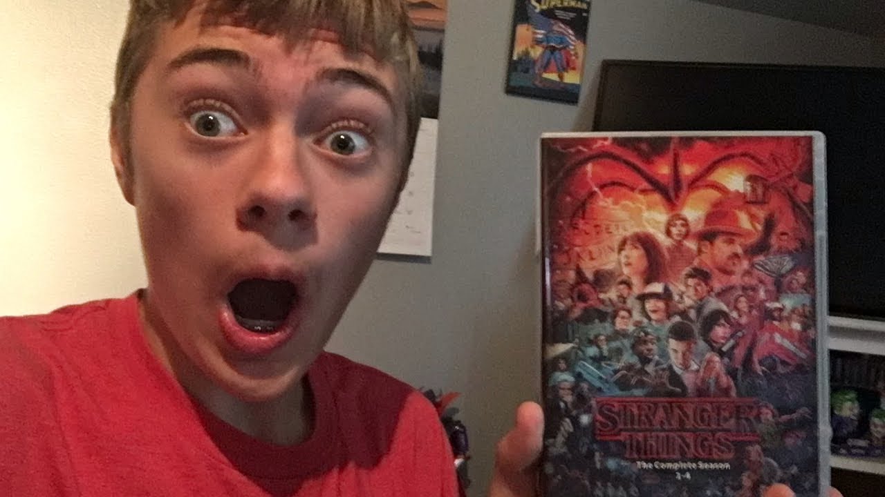 Stranger things the complete series dvd unboxing
