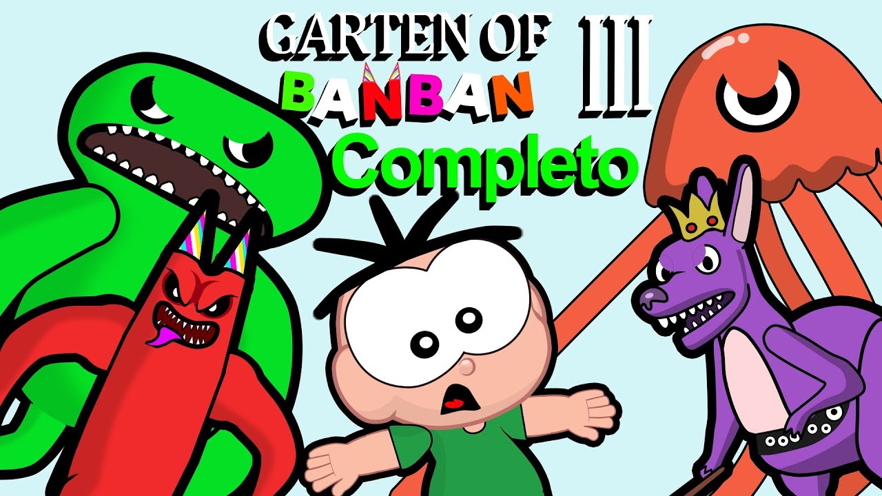 Cebolinha e Cascão em Garten of Banban Capitulo 3 Completo