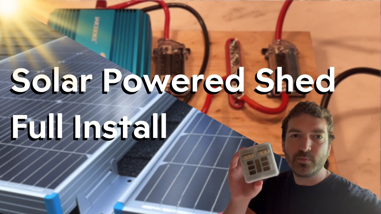 Solar-Powered My Shed – Here's Exactly How I Did It