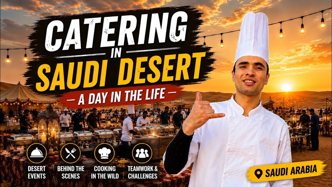Saudi Arabia desert catering / A unique experience 
