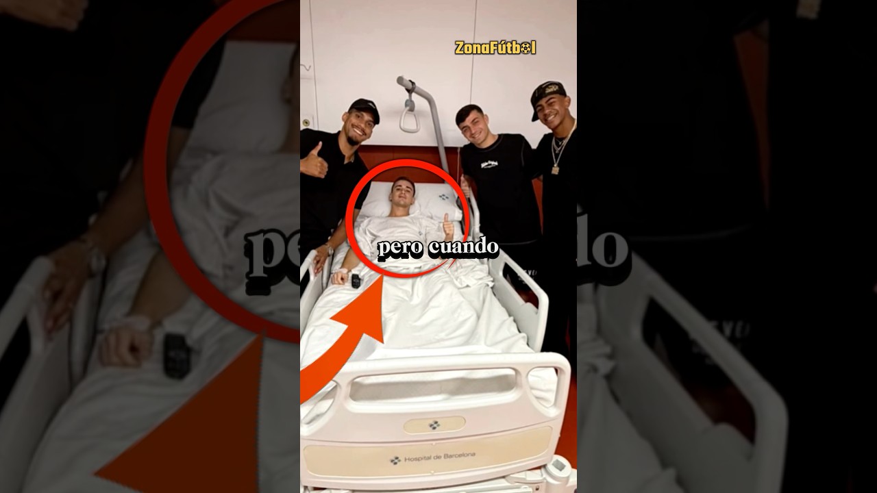 La historia m&aacute;s triste sobre la lesi&oacute;n de Gavi 😥💔