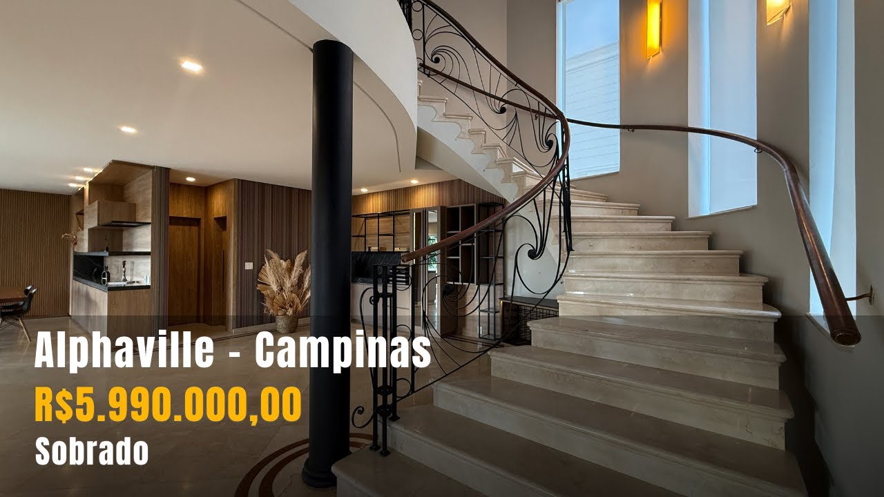 Casa à venda no Alphaville Campinas.