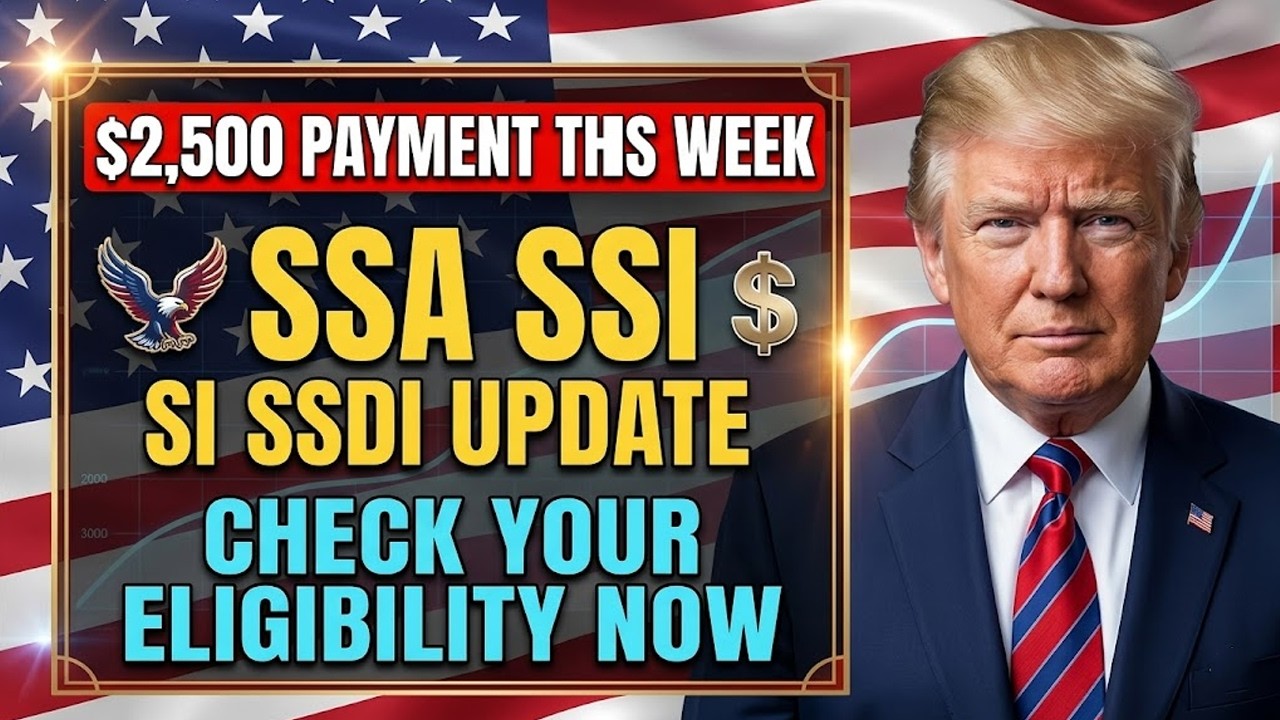 $2,500 Payment This Week: SSA, SSI, SSDI & Seniors Eligibility (April 2026)&hellip; Check Before It&rsquo;s Too L