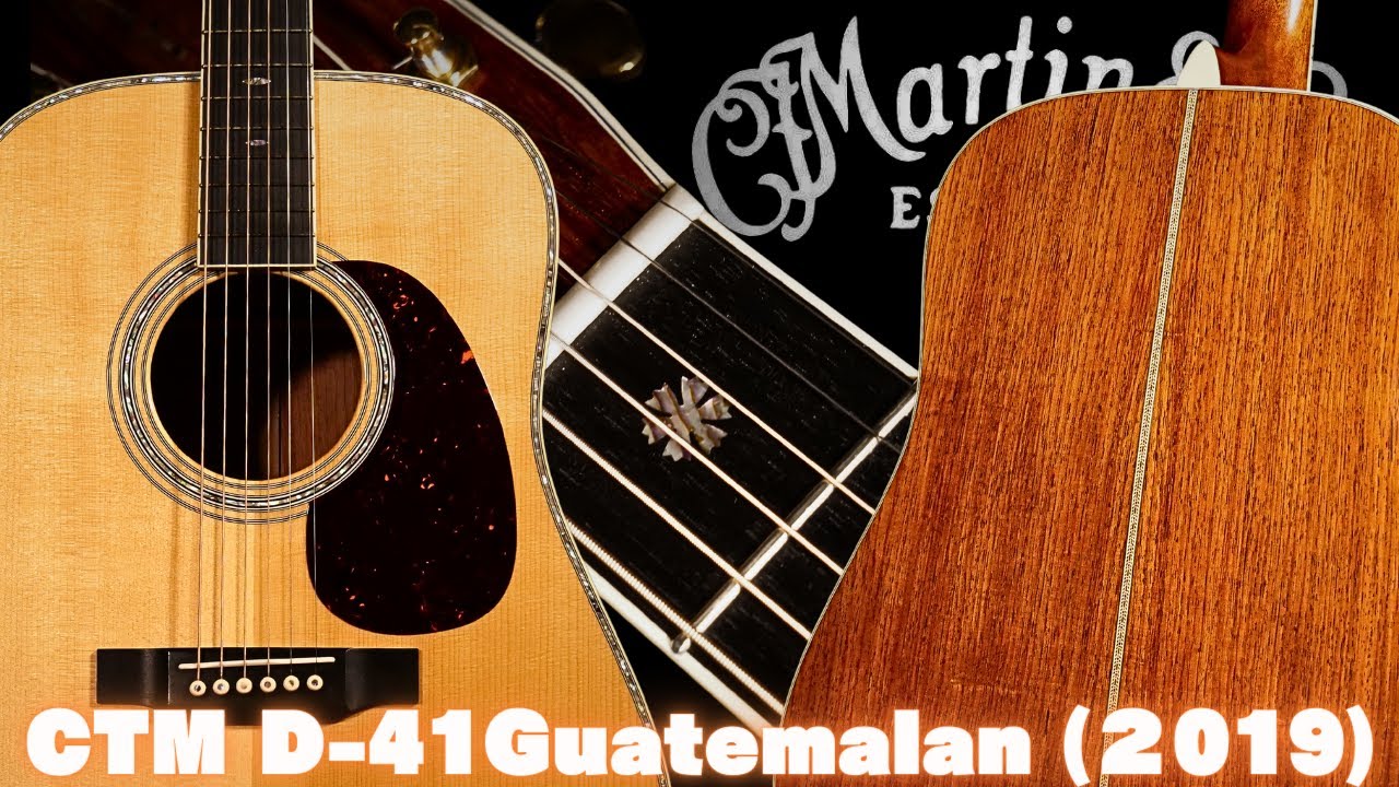 極上のグアテマラローズの音色【MARTIN CTM D-41】2019年製（完全予約制 名古屋アコギ専門店 オットリーヤギター）