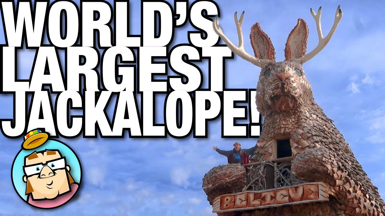 World's Largest Jackalope!  Wall Drug!  The Corn Palace!  Three Unbelievable Roadside Attractions!