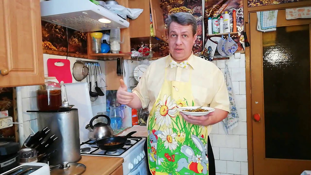 Отличный гарнир из банановой кожуры