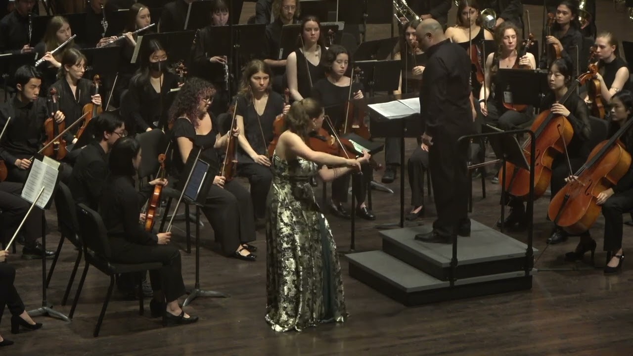 UW Music: UW Symphony Orchestra with 2025 Concerto Competition Winner Flora Cummings, viola