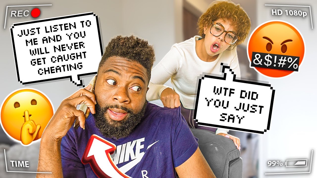 Giving Advice On HOW TO CHEAT WITHOUT GETTING CAUGHT In Front Of My WIFE *SHE WAS HEATED*