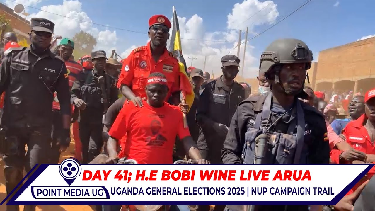 EKIRI MU ARUA KITOKOTA NAMUNJI WOMUNTU AYANIRIZA BOBI WINE ,AMASASI GANYOOSE