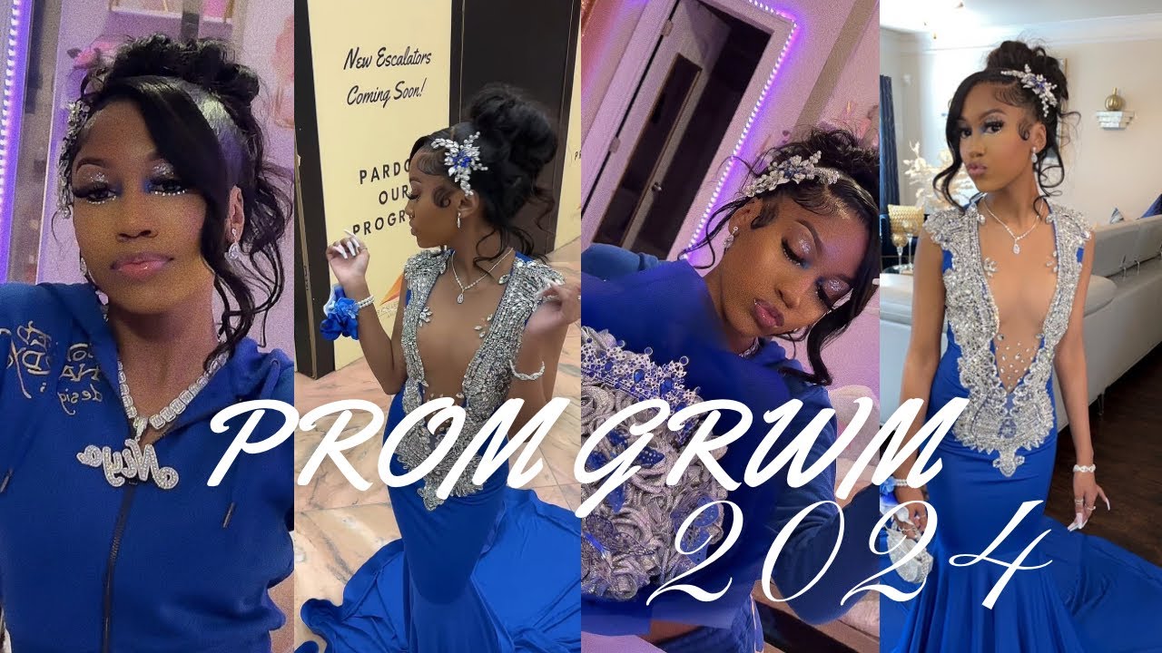 JUINOR PROM 2024 | GRWM: hair, makeup, etc || Theerealniya