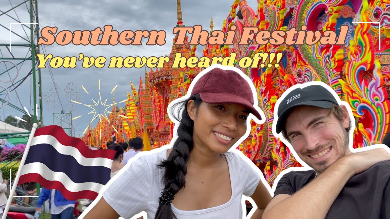 This Festival Is Only In South Thailand I Songkhla City🇹🇭(Fiancé Hometown)