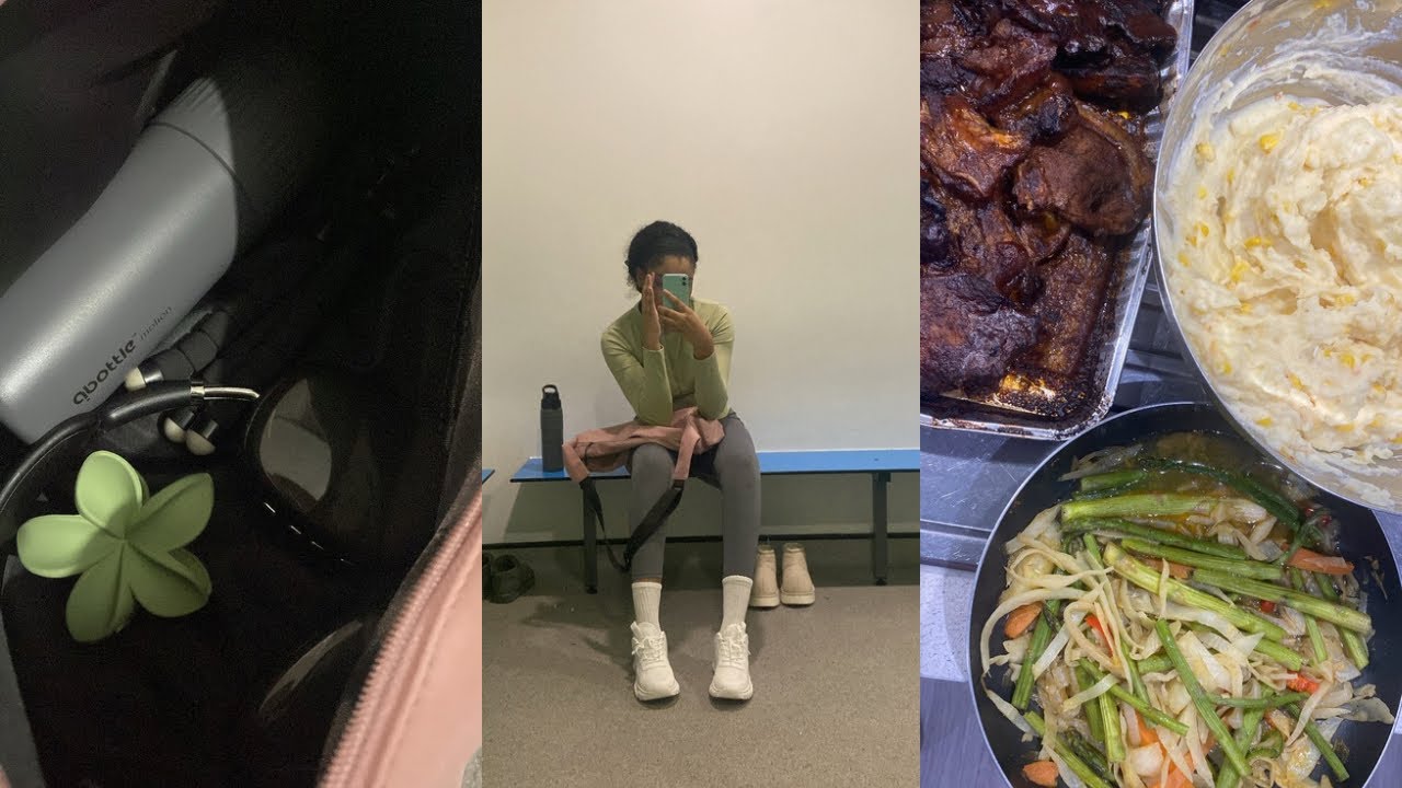 Weekly Vlog: I went out in the storm + skincare + cooking and unpacking