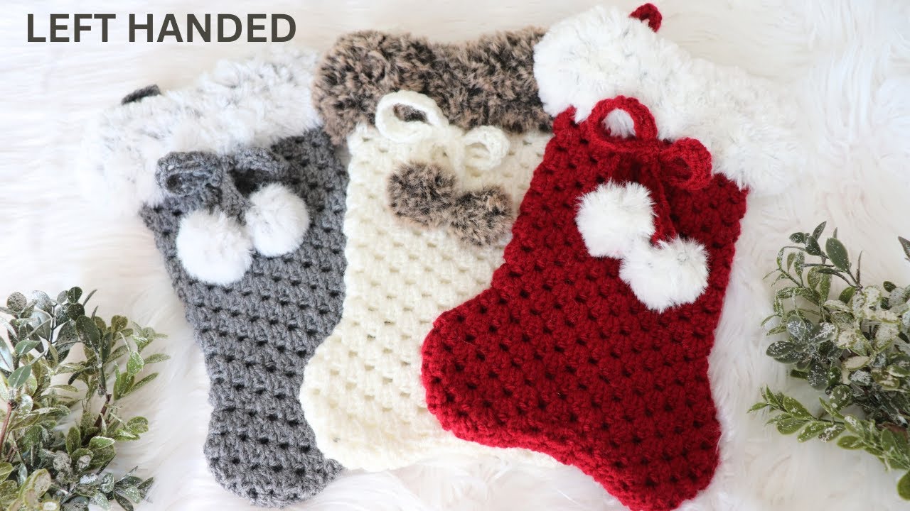 HOW to CROCHET the CUTEST DOG BONE STOCKING: Step-by-Step Tutorial | Crochet Tutorial For Beginners