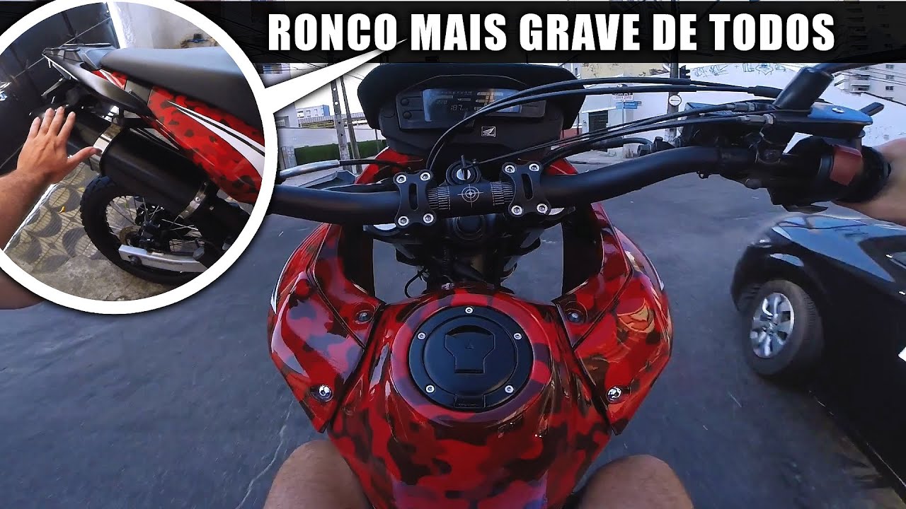 COYOTE É RONCO MAIS LINDO QUE EXISTE PRA MONOCILIDRO - XRE 300 - MOTOVLOG