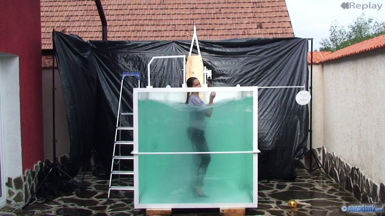 Wetlook Model Shoot Dunk Tank