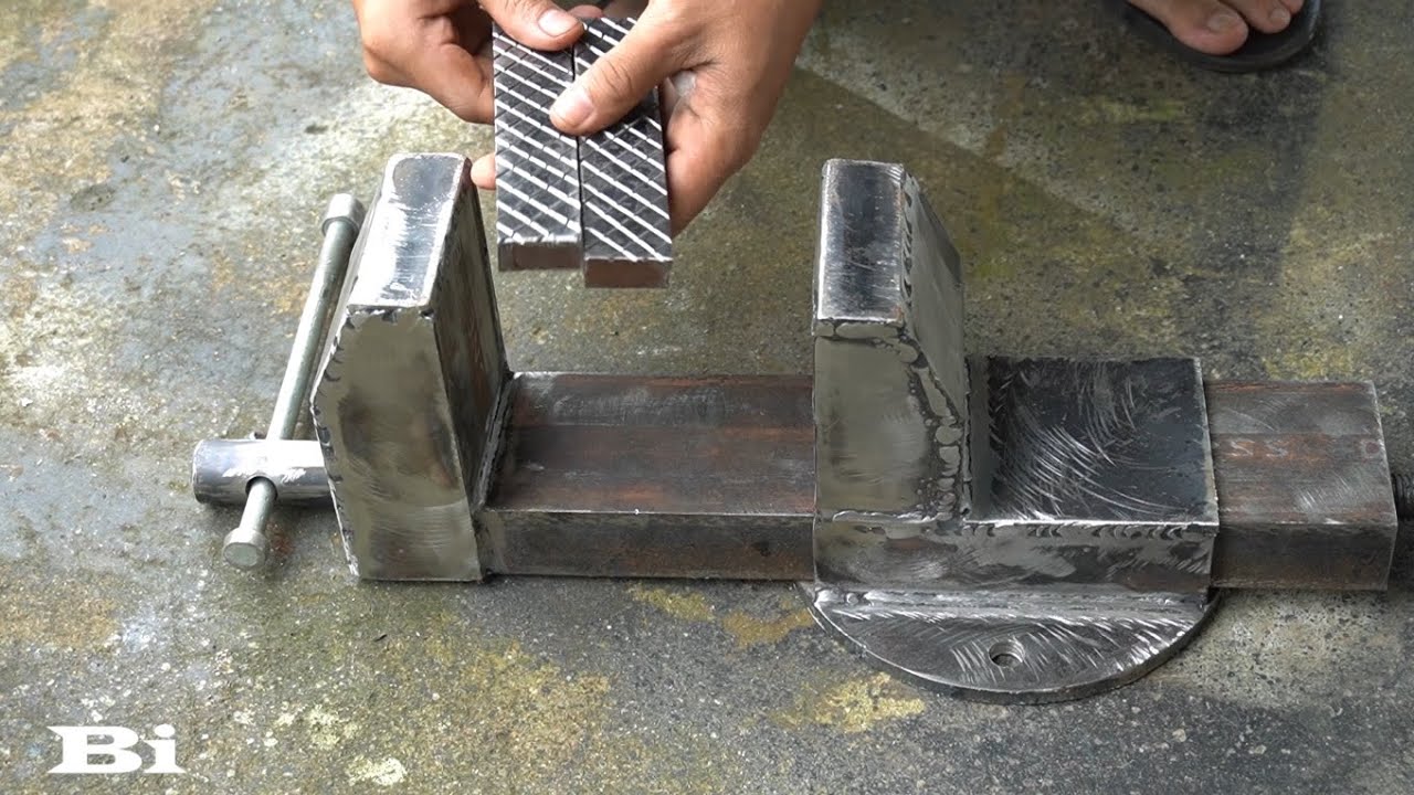 Hướng Dẫn Làm Ê Tô Sắt Dễ Làm Cứng Cáp
