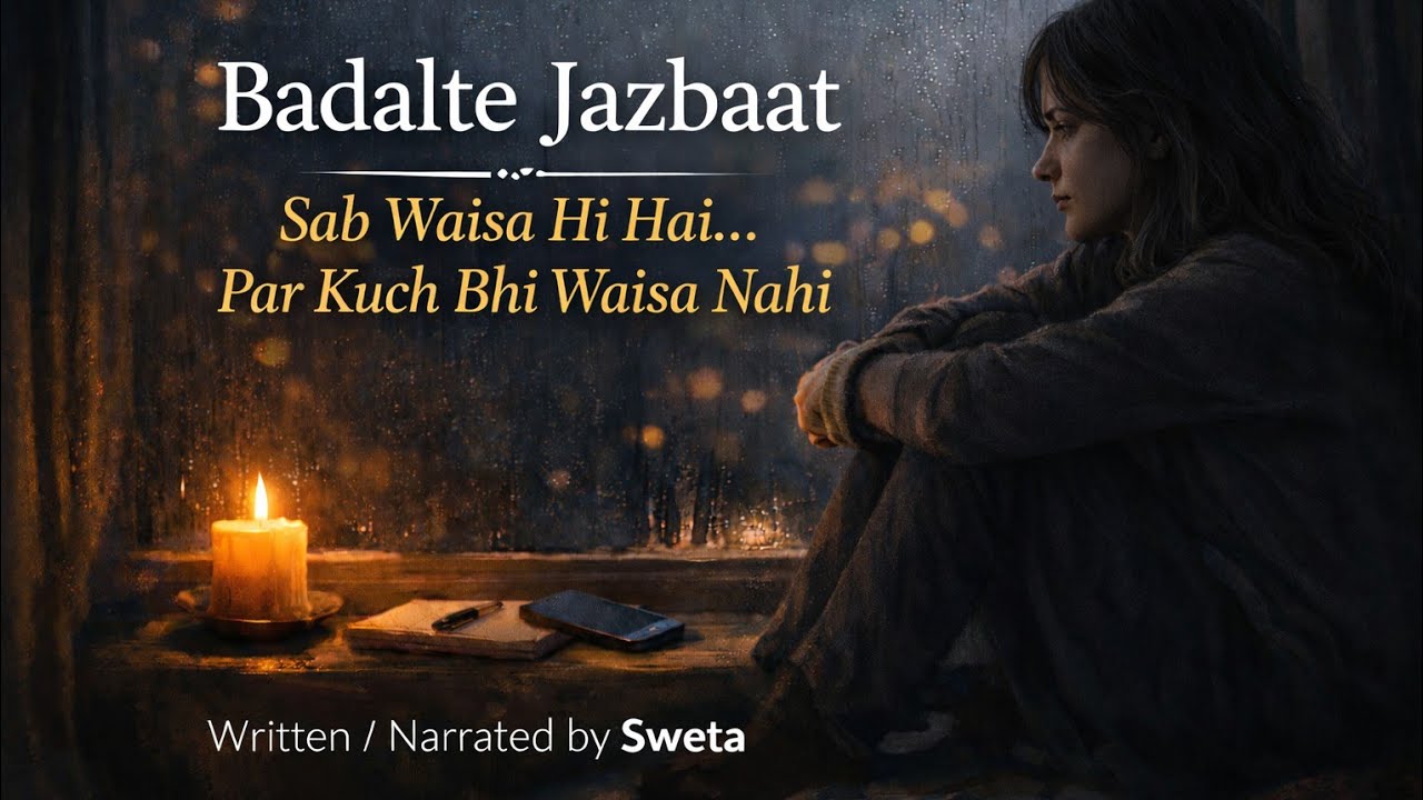 Jab pehli baar baat hui thisukoon mila thaAaj baat hoti 🖤#BadalteJazbaat#EmotionalStory #SwetaWrites