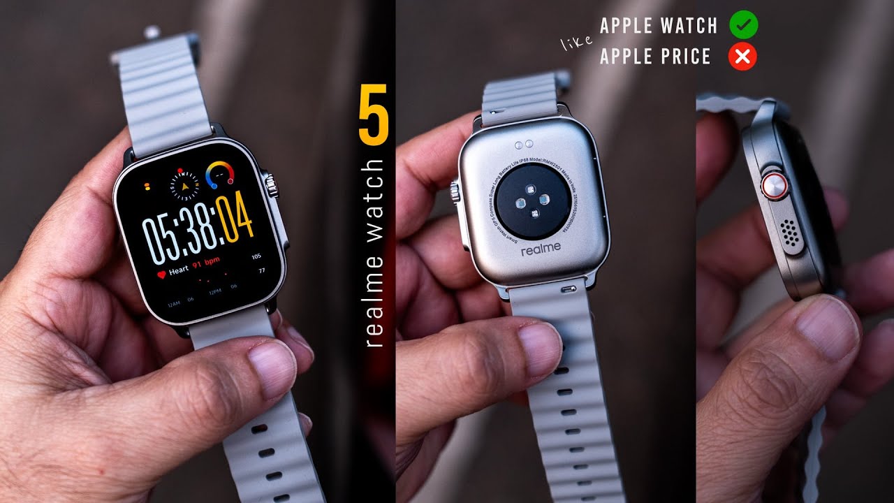 Realme Watch 5 Review – Finally, an Apple Watch for People Who Love their, Bank Balance